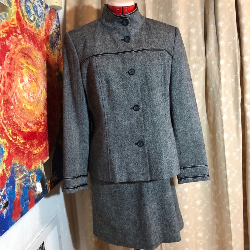 Michael Kors Skirt Suit wool blend Set